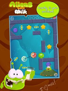 Aliens Like Milk For Kids - Screenshot 1