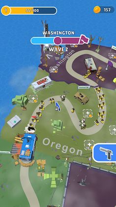 Survive In States: Z Defense - Screenshot 3