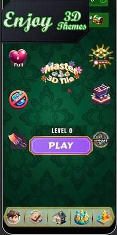 Master 3D Tile:Match game - Screenshot 2