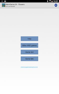MemGame 04 - Flowers - Screenshot 3