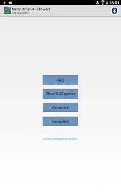 MemGame 04 - Flowers - Screenshot 3