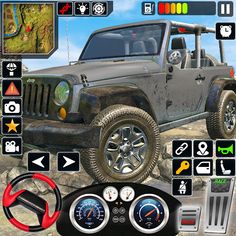 Jeep Driving 4x4 Offroad Games - Screenshot 1