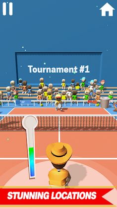 Stickman Tennis Clash 3D Game - Screenshot 3