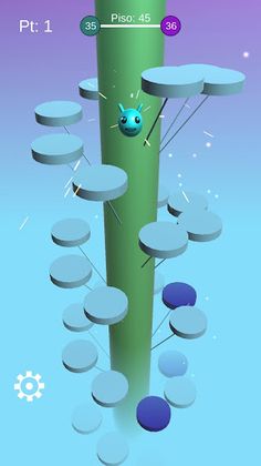 Hell tower jump game - Screenshot 2