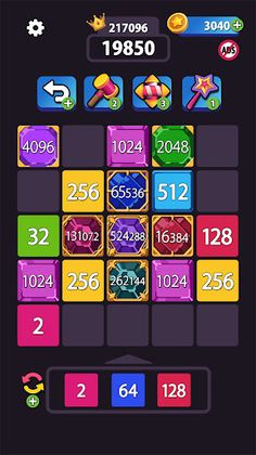 2048 Merge Evolution - Screenshot 1