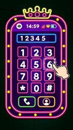 Timpy Baby Glow Phone Games - Screenshot 3