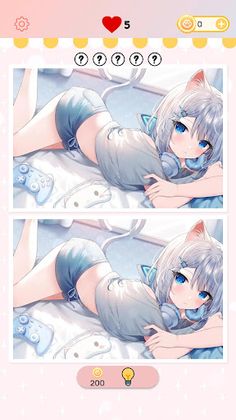 Anime - Find the Differences - Screenshot 2
