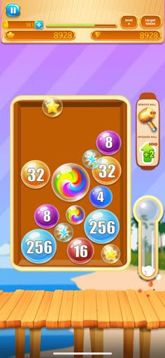 2048 Super Ball - Screenshot 2