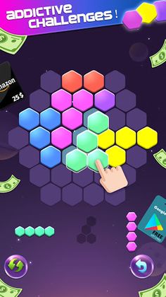 Lucky Hexa! – Hexa Puzzle & Bl - Screenshot 2