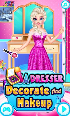 Ice Queen Beauty Salon Game - Screenshot 1