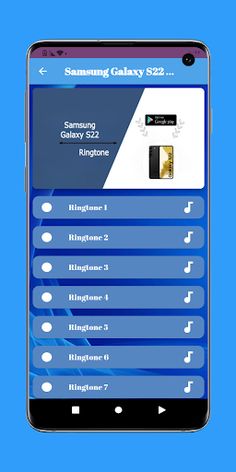 Samsung Galaxy S22 Ringtone - Screenshot 1