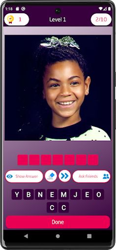 Celebrity Quiz - Then and Now - Screenshot 3