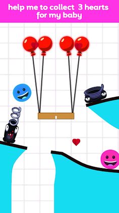 Rope Cut Balls - Screenshot 1