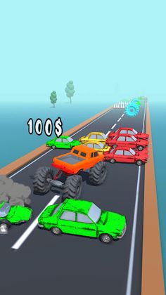 Monster Wheels 3D - Screenshot 2