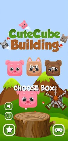 BUILDING CUTE CUBE - Screenshot 1