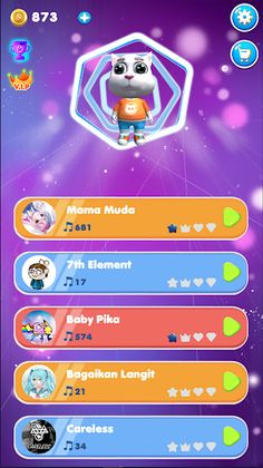 EDM Tom: Cat Dancing Tiles - Screenshot 1