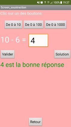MatesLesMaths - Screenshot 2