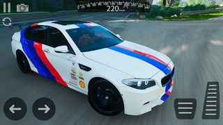 Drive BMW M5 Track Simulator - Screenshot 1