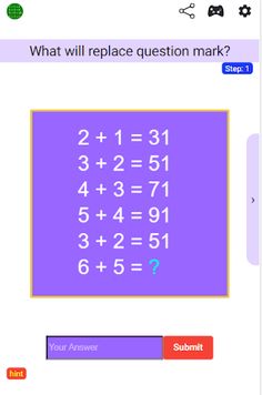 Brain Math Puzzle - Screenshot 1