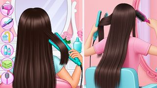 Fashion Braid Hair Girls Games - Screenshot 1