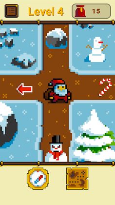 Santa's Maze Adventure - Screenshot 2