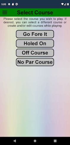 Golf Scorekeeper - Screenshot 4