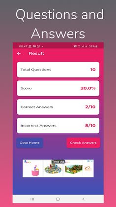 Quiz Game - Quizy 2020 - Screenshot 3