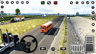School Bus Driving Bus Games - Screenshot 2