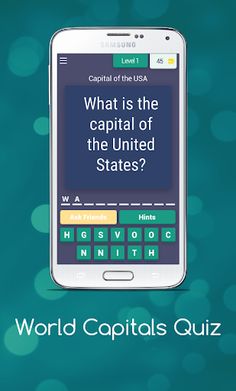 World Capitals Quiz - Screenshot 2