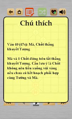 Cẩm nang cờ tàn - Screenshot 3