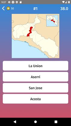 Costa Rica: Provinces & Depart - Screenshot 3