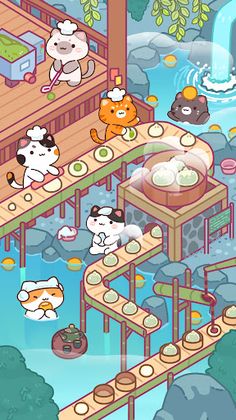 Cat Cooking Bar - Food game - Screenshot 3