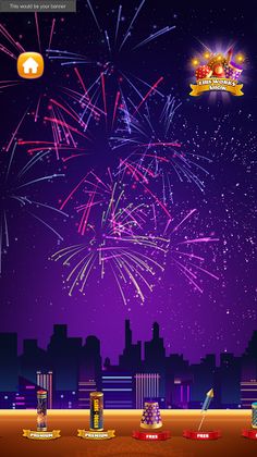 Fireworks Light Show Simulator - Screenshot 3