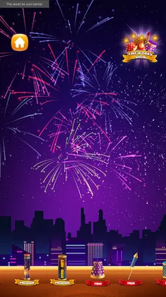 Fireworks Light Show Simulator - Screenshot 3