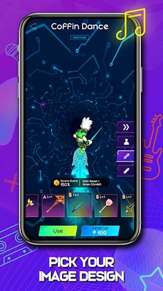 Cyber Surfer: EDM & Skateboard - Screenshot 2