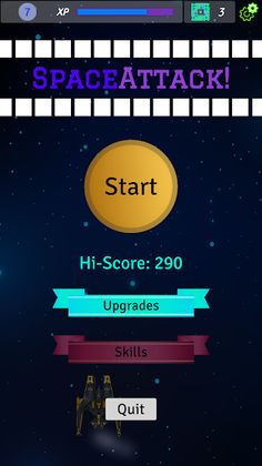 Space Attack: Power Invasion - Screenshot 1