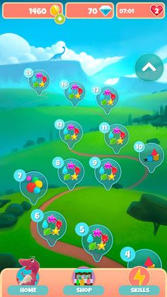 Dinosaur Ball Puzzles - Screenshot 2