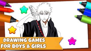 bleach coloring book - Screenshot 3