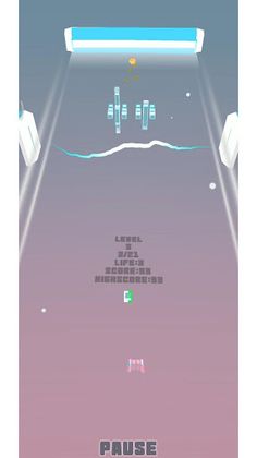 brick breaker matrix : winter - Screenshot 2