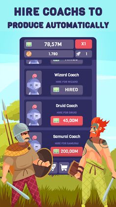 Idle Warrior Tycoon - Idle Cli - Screenshot 4