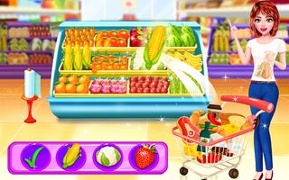 Girl Cashier -Grocery Shopping - Screenshot 3