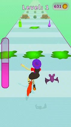 Witch Magic Race - Screenshot 2