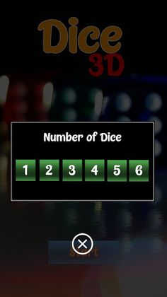 Dice 3D - Screenshot 4
