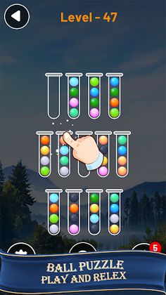 Ball sort puzzle - Color game - Screenshot 4