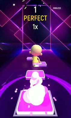 Upin Ipin Tiles Hop EDM Magic - Screenshot 2