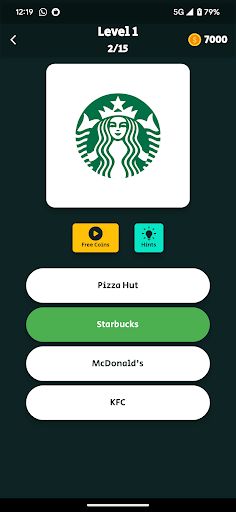 Logo Game - Multiple choice - Screenshot 1