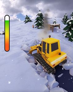Snow Dozer - Screenshot 2