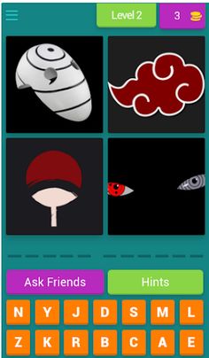 4 Pics 1 Shinobi guess words - Screenshot 3