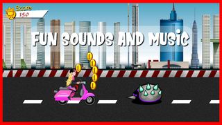 Sophia Scooter Riding - Screenshot 2