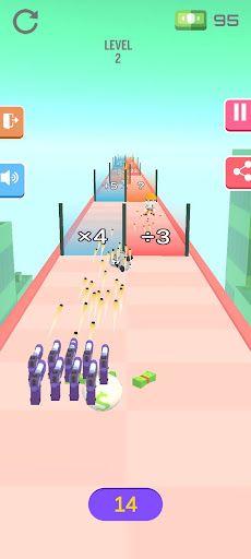 Weapon race - Gun fest 3d - Screenshot 2